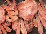 100% Best Quality Wholesale Seafood Supplier Frozen King Crab legs/ blue swimming crabs - фото 1