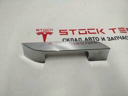 1Хромированная ручка (металл) наружная передняя/задняя правая Tesla model S, model S REST