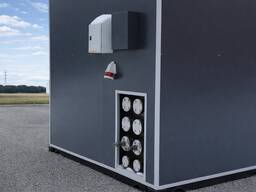 40 kW Modular Biomass Boiler House in ISO Container