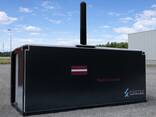 40 kW Modular Biomass Boiler House in ISO Container - photo 3