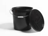 21 L round plastic bucket (container) with lid from manufacturer Prime Box (UA) - photo 12