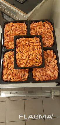 Креветки горячего копчения