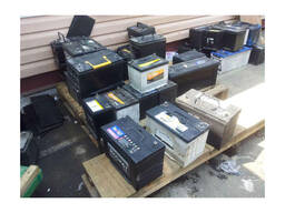 Battery Scrap Lead Acid Dry Drained Battery / Wholesale Used Waste Material Car Acid Lead