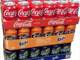 Coca Cola, Fanta, sprite, Pepsi, Redbull energy drink