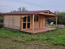 Dārza māja ar zemes gabalu pie jūras