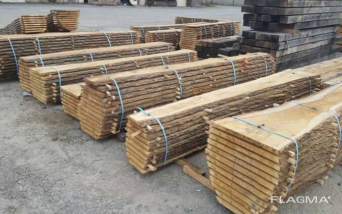 Дубовая доска. Блок - ствол.