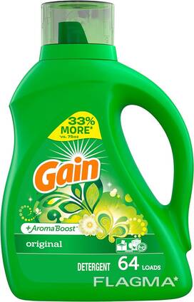 Gain Aroma Boost šķidrais veļas mazgāšanas līdzeklis,