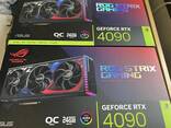 High QUALITY ASUS ROG Strix GeForce RTX 4090 OC Edition New - фото 2