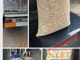 Koksnes kurināmā granulas A1 &amp; A2 6 mm, 8mm | Пеллеты древесные А1 и А2 6мм, 8мм