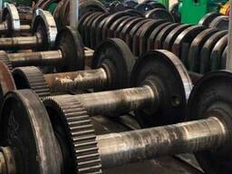 Колёсные пары локомотива