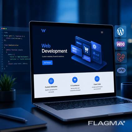 Mājaslapu izstrāde, WordPress, Laravel un PHP programmēšana