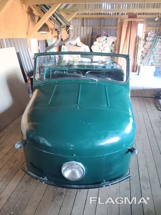 Отреставрированный советский автомобиль «Циклоп»