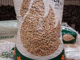 Wood pellets, premium quality, ena1 approved, in 15kg bags wholesale