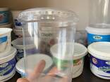 Plastic packaging for dairy and food products, cups and lids - фото 11