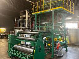 Продается б/у экструзионная однослойная линия для производства LD/LLDPE пленок