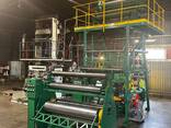 Продается б/у экструзионная однослойная линия для производства LD/LLDPE пленок - фото 1