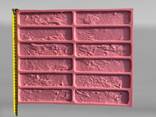 Silicone mould for decorative stone creating ( "Wenice stone")